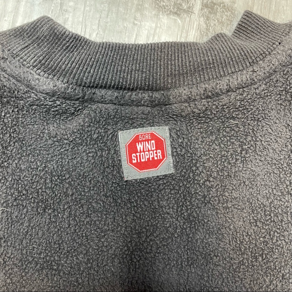 Vintage Fleece Gore Wind Stopper Pullover Sweatshirt Size Small - Picture 7 of 9